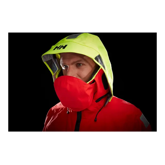 HELLY HANSEN Seiljakke - Ægir Ocean Alert Red - L 