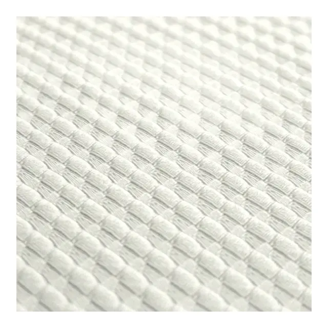 Elastisk Pute-/Møbeltrekk - Offwhite L: 5m , B: 45-75 cm - i sømløs tubeform 