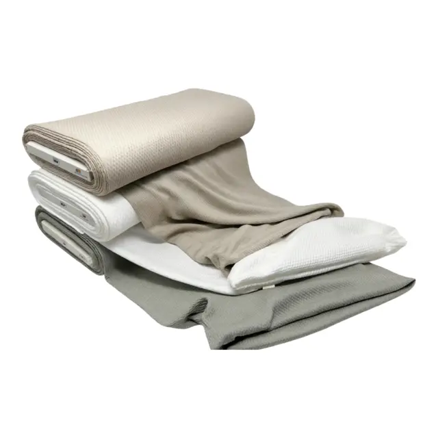 Elastisk Pute-/Møbeltrekk - Beige L: 5m , B: 45-75 cm - i sømløs tubeform 