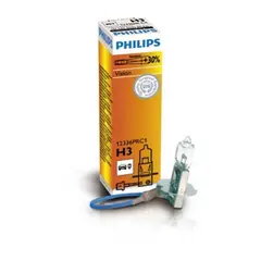 PHILIPS&#160;H3 Vision Halogenp&#230;re 12V 55W PK22s