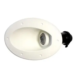 HELLA MARINE Bauglys 12V, hvit Ett par