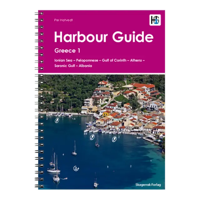 Havneguiden Hellas 1 Harbour Guide 1 engelsk tekst 