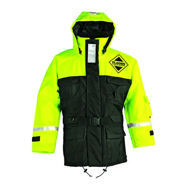 FLADEN  Flytejakke 846GS - Str. XL Gul/sort 