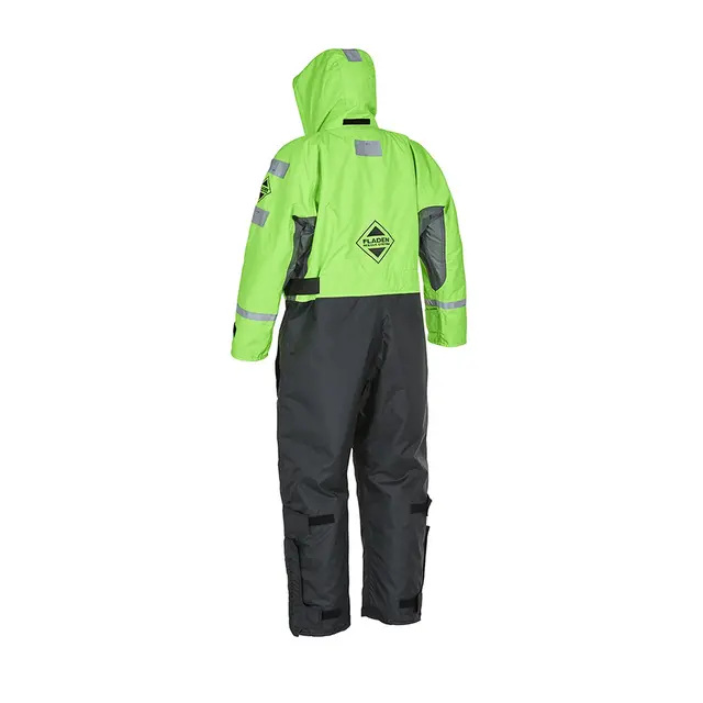 FLADEN Flytekjeledress 848XG str. S Grønn/sort 