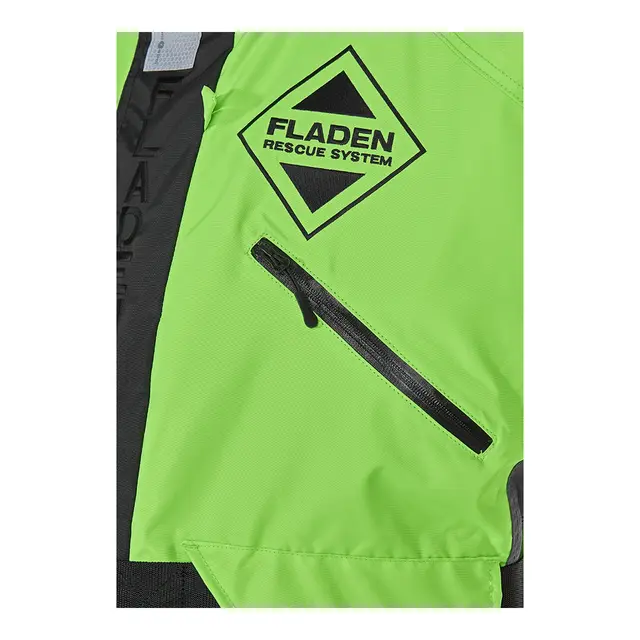 FLADEN Flytekjeledress 848XG str. S Grønn/sort 