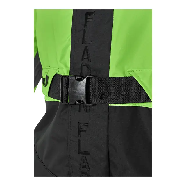 FLADEN Flytekjeledress 848XG str. S Grønn/sort 