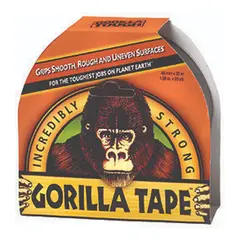 GORILLA Tape 48mm - Sort 11m - fester til ujevne flater