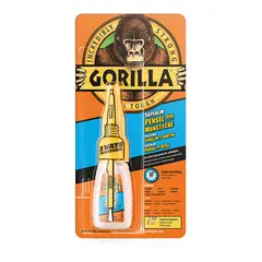 GORILLA Superlim 12gr. Superlimet som fester p&#229; bare 10 sek