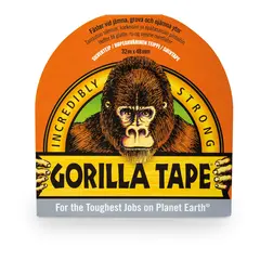 GORILLA Tape 48mm - S&#248;lv 32m - bra heft - inne og utend&#248;rs