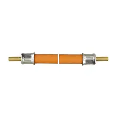 Gasslange maskinpresset, &#216;8mm - 1 meter 8mm r&#248;r inn og ut
