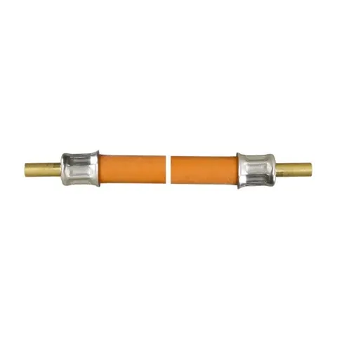 Gasslange maskinpresset, &#216;8mm - 1 meter 8mm r&#248;r inn og ut