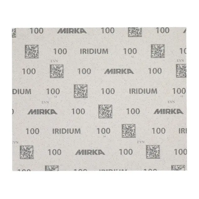 MIRKA Slipepapir - Iridium HS 230x280mm P100 - 25/Pack 