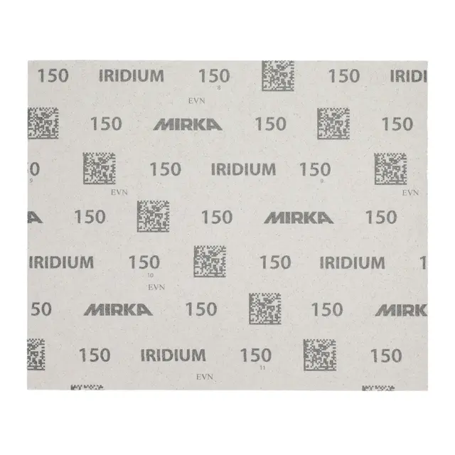 MIRKA Slipepapir - Iridium HS 230x280mm P150 - 25/Pack 