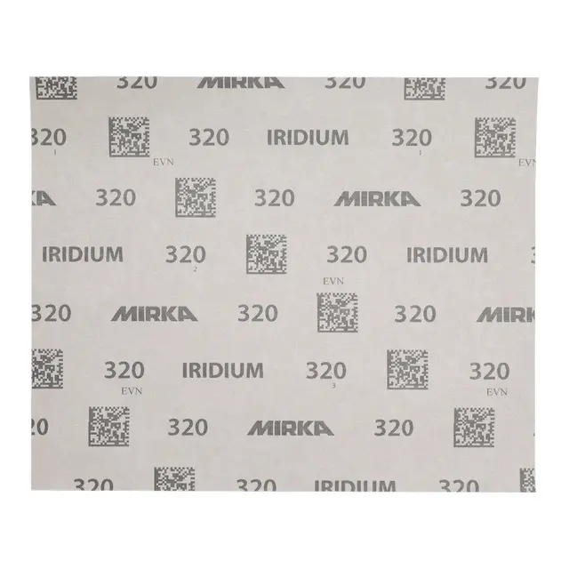 MIRKA Slipepapir - Iridium HS 230x280mm P320 - 25/Pack 