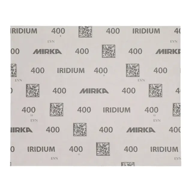 MIRKA Slipepapir - Iridium HS 230x280mm P400 - 25/Pack 