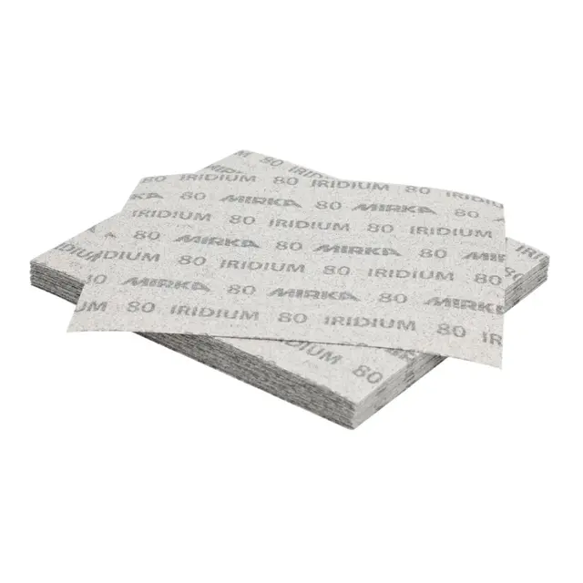 MIRKA Slipepapir - Iridium HS 230x280mm P80 - 25/Pack 