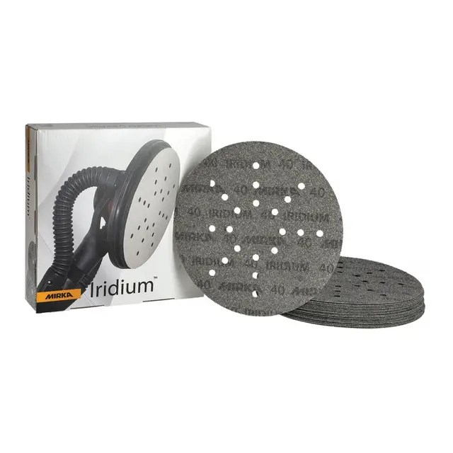 MIRKA Iridium Ø225mm 24H Grip K120 - 25 pk 