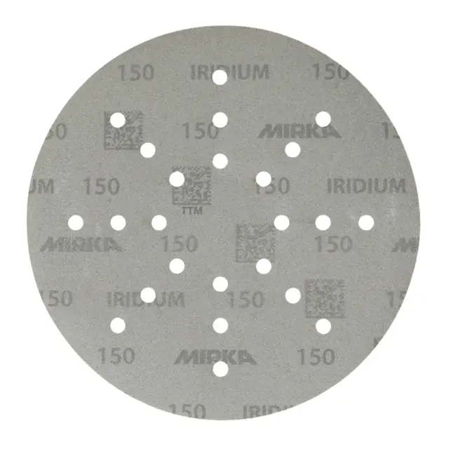 MIRKA Iridium Ø225mm 24H Grip K150 - 25 pk 