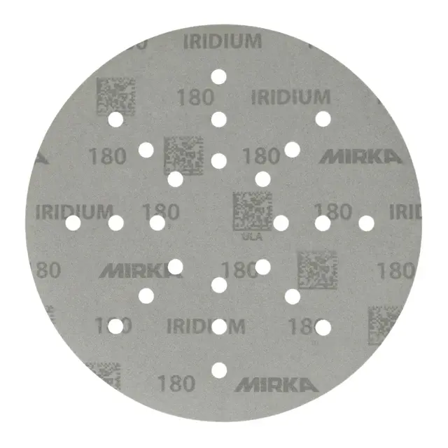MIRKA Iridium Ø225mm 24H Grip K180 - 25 pk 