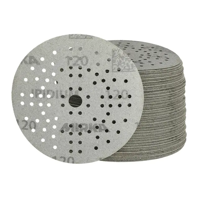 MIRKA Iridium Ø125mm Grip 89H K120 - 10 pk 