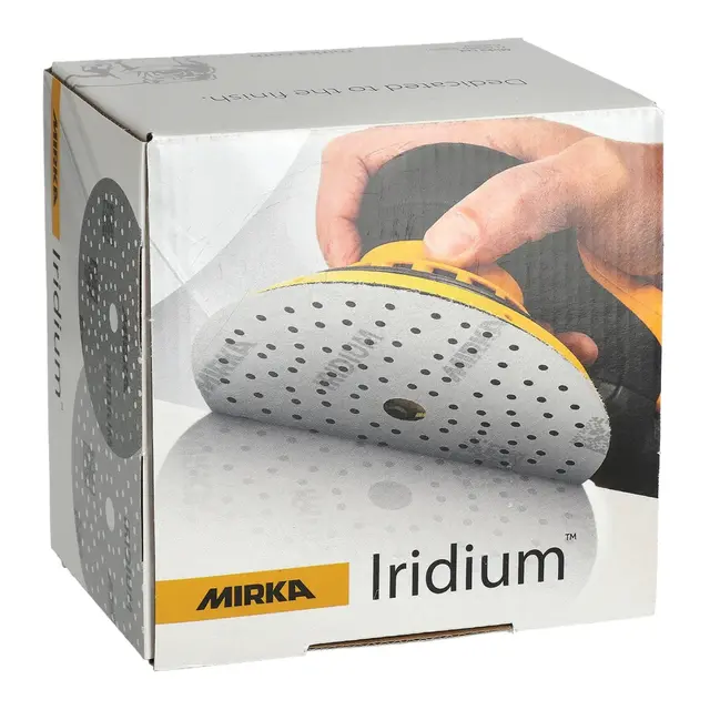 MIRKA Iridium Ø125mm Grip 89H K120 - 10 pk 