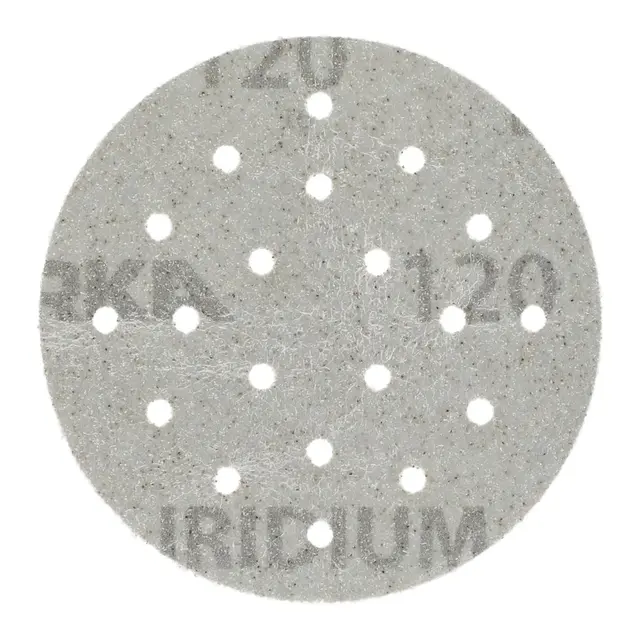 MIRKA Iridium Ø77mm 20H Grip K120 - 50 pk 
