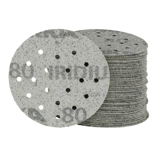 MIRKA Iridium Ø77mm 20H Grip K120 - 50 pk 