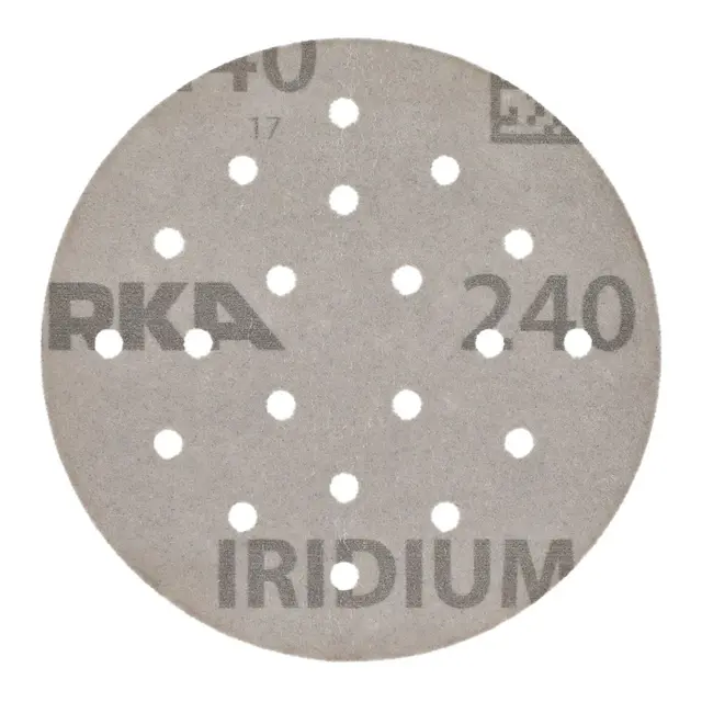 MIRKA Iridium Ø77mm 20H Grip K240 - 50 pk 