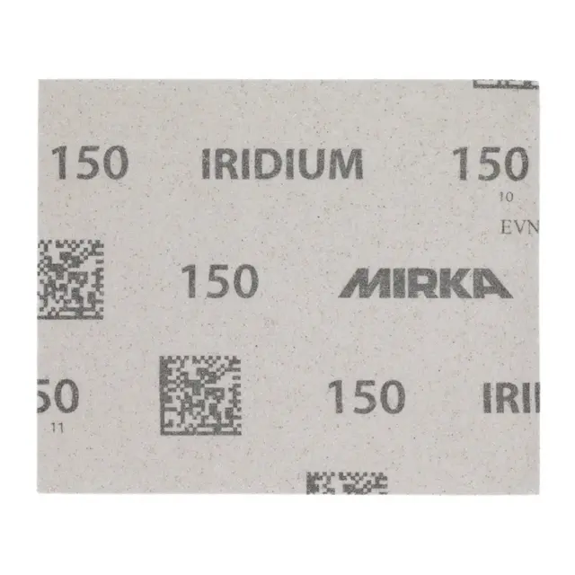 MIRKA Slipematte - Iridium HS Soft P150 - 115x140 mm - 10/Pack 