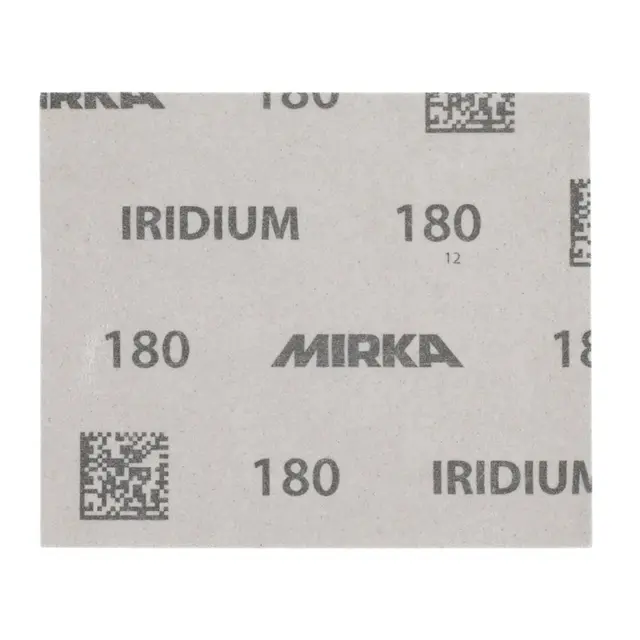 MIRKA Slipematte - Iridium HS Soft P180 - 115x140 mm - 10/Pack 