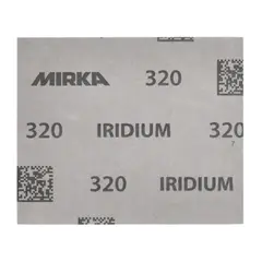 MIRKA Slipematte -  Iridium HS Soft P320 - 115x140 mm - 10/Pack