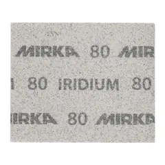 MIRKA Slipematte -  Iridium HS Soft P80 - 115x140 mm - 10/Pack