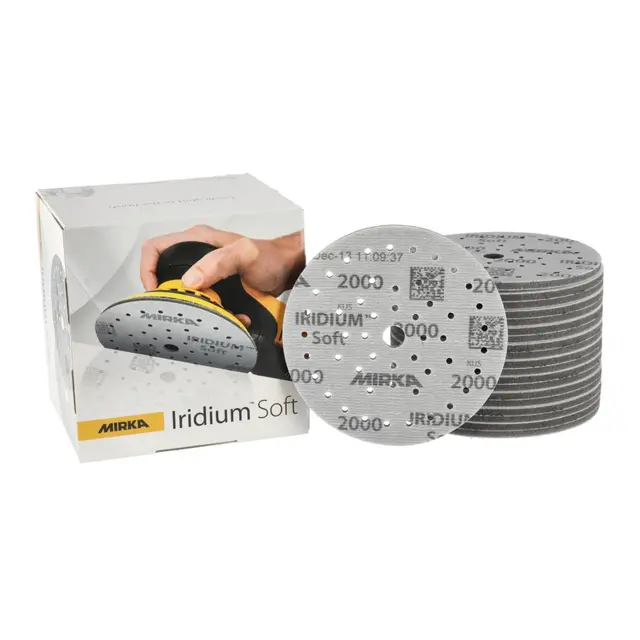 MIRKA Iridium Soft Ø150mm Grip Multifit K1200 - 20 pk 