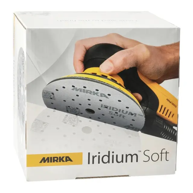 MIRKA Iridium Soft Ø125mm Grip Multifit K1000 - 20 pk 