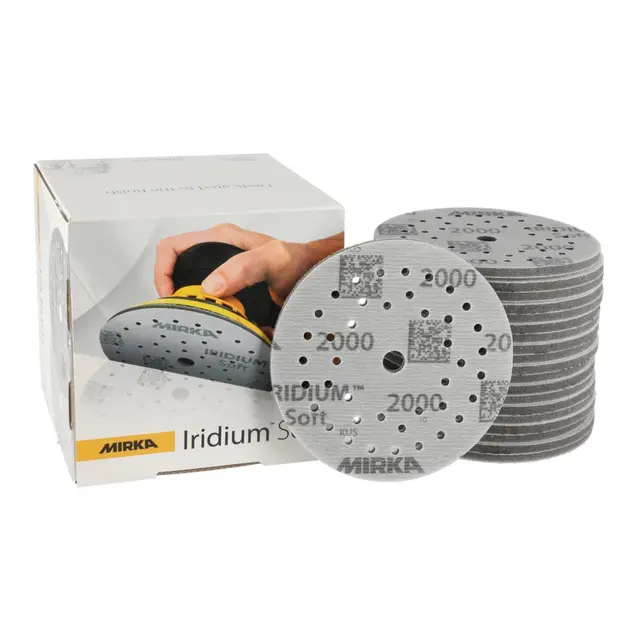 MIRKA Iridium Soft Ø125mm Grip Multifit K2000 - 20 pk 