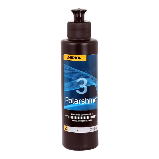 MIRKA Polarshine 3 Finishing - 250ml Antistatisk Voks 