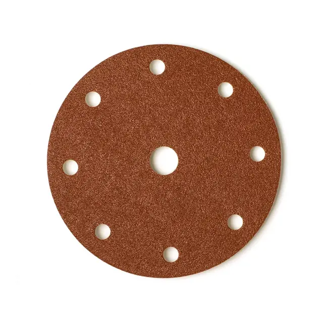 MIRKA Coarse CUT Grip Slipepapir, 9 hull K80 - Ø150mm - 50/pkn. 