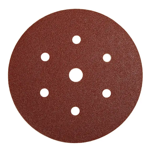 MIRKA Coarse CUT Grip Slipepapir, 7 hull K150 - Ø150mm - 50/pkn. 