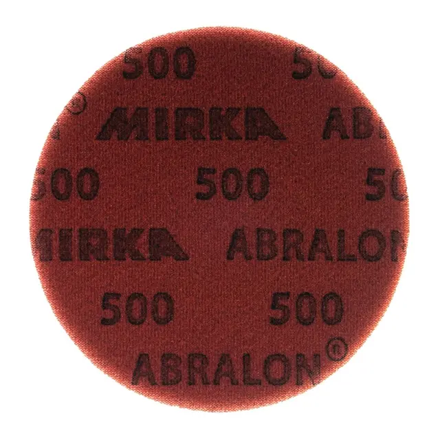 MIRKA Abralon GRIP Sliperondell - Ø125mm K180 - for rotororbital maskin - 1 stk 