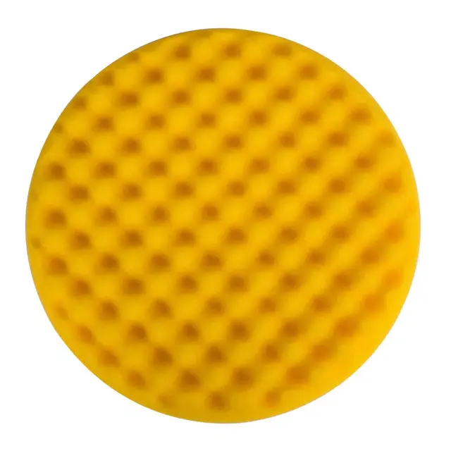 MIRKA Polerpad Svamp Pro - Ø150mm 1 stk - Gul Vaffelmønster 