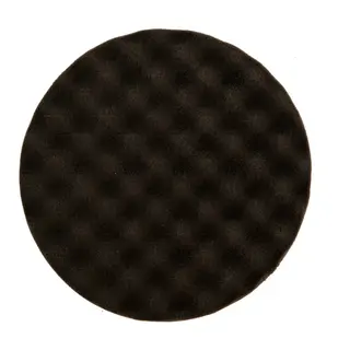 MIRKA Polerpad Svamp Black - &#216;150mm 1 stk - Sort Vaffelm&#248;nster