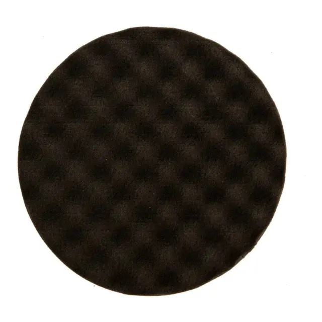 MIRKA Polerpad Svamp Black - Ø150mm 1 stk - Sort Vaffelmønster 