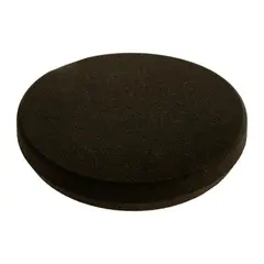 MIRKA Polerpad Svamp Black - &#216;150mm 1 stk - Sort Vaffelm&#248;nster