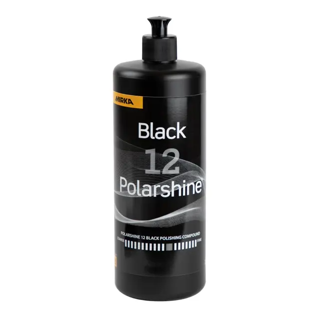 MIRKA Polarshine 12 Black - 1L finpolering av mørke overflater 