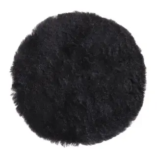 MIRKA Polerpute Lammeull Pro - &#216;150mm Black -&#160;2stk - for bakplate m/borrel&#229;s