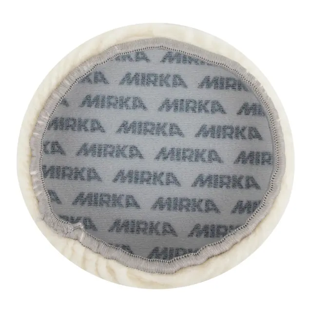 MIRKA Polerpute Lammeull Loop - Ø150mm 2stk - for bakplate m/borrelås 
