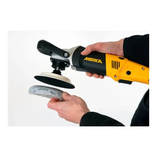 MIRKA Polerpute Lammeull Loop - Ø150mm 2stk - for bakplate m/borrelås 