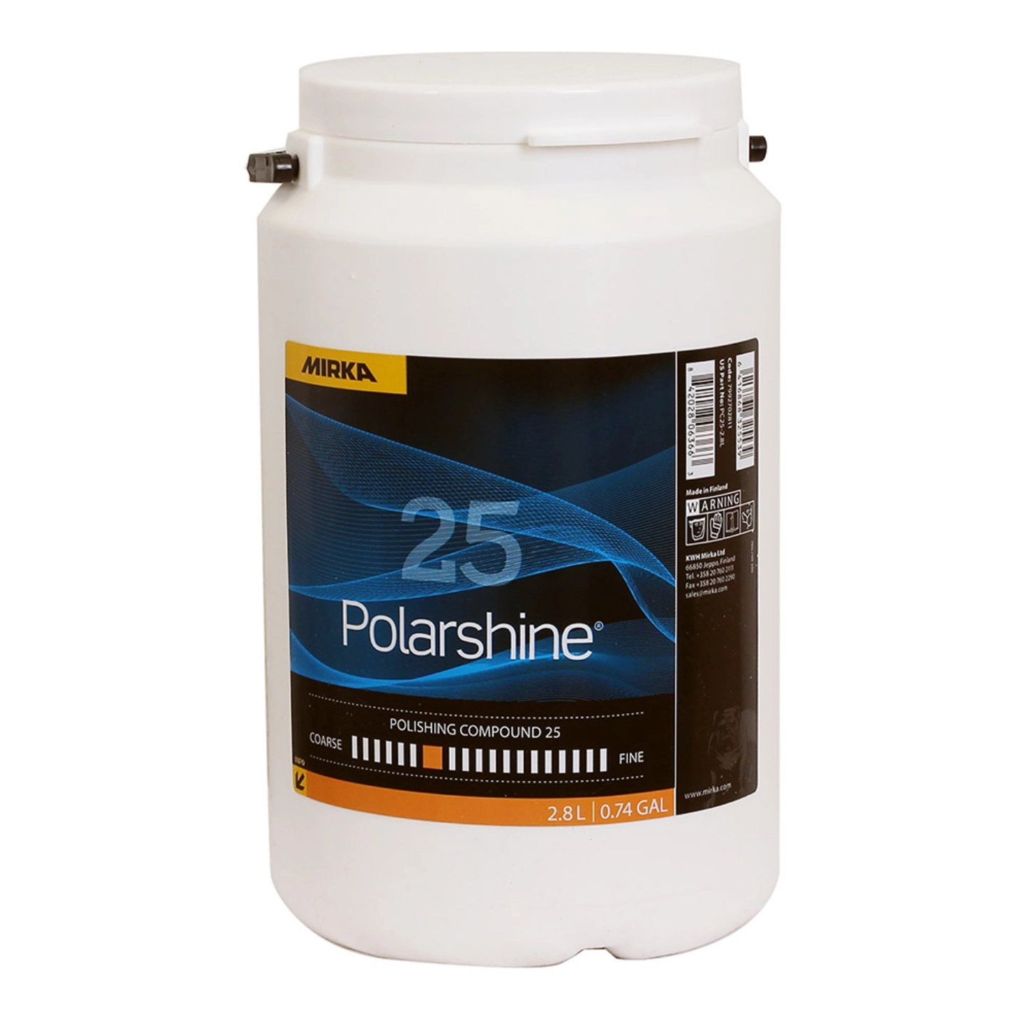 MIRKA Polarshine 25 Polermiddel - 2,8L