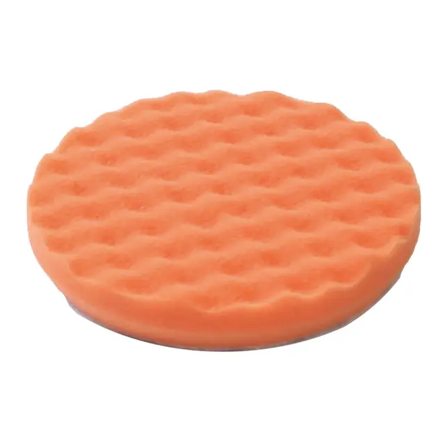 MIRKA Polerpad Svamp Soft - Ø150mm 2 stk - Gul Vaffelmønster 