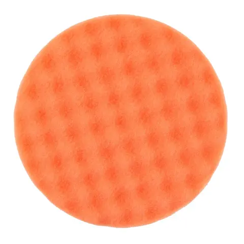 MIRKA Polerpad Svamp Soft - Ø150mm 2 stk - Gul Vaffelmønster